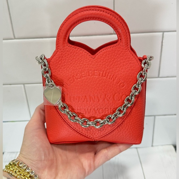 Tiffany & Co. Micro 99 Tote Bag in Red - Picture 3 of 9